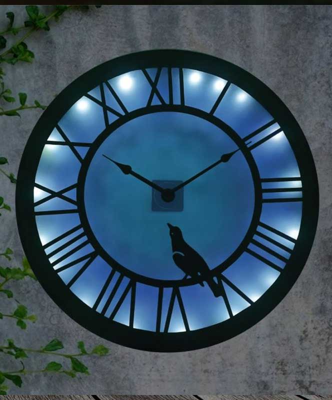 Paradise Solar Clock - Bird - Image 2